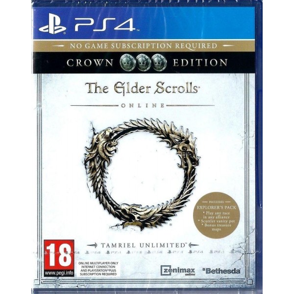 Игра The Elder Scrolls Online: Tamriel Unlimited Crown Edition за PS4 (безплатна доставка)